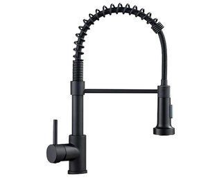 Смеситель для кухни Mexen Clara black MEX-670501-70, Черный матовый