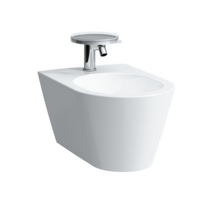 Биде подвесное Laufen Kartell с покрытием LCC H8303314003021, Белый
