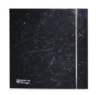 Вытяжной вентилятор Soler&Palau Silent-100 CZ Marble Black Design - 4C