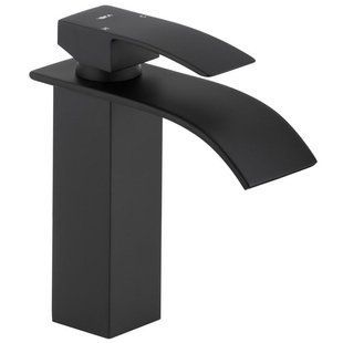 Смеситель для умывальника Yoka Niagara 24 black низкий BU.NIAGARA 24-BLK, Черный матовый