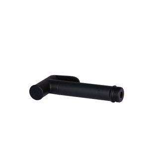 Лійка для гігієнічного душу Qtap Rucni округла QT889910842855OB Black Matt, Черный матовый