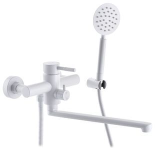Змішувач для ванни Mixxus SUS-006 (Euro) White з нерж. сталі SUS304 (MI5756)