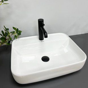 Умивальник (раковина) VBI RAGUSA WHITE накладний, Білий