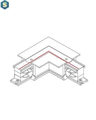 З'єднувач Nowodvorski 8230 Ctls Recessed Power L Connector, Right IP20 Wh