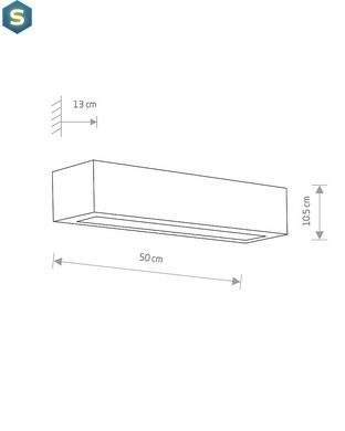 Светильник Nowodvorski 2207 Gipsy E27 2x60W IP20 Wh