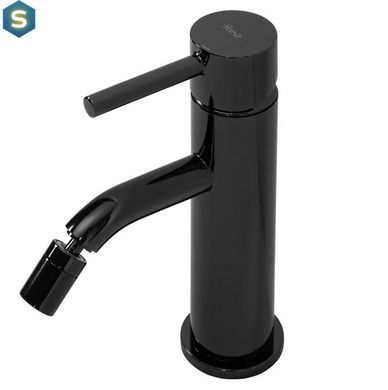 Змішувач для біде Rea Lungo black glossy REA-B0665, Черный матовый