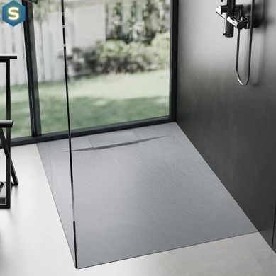 Душевой поддон Rea Bazalt 90x90 grey REA-K4105, Каппучино