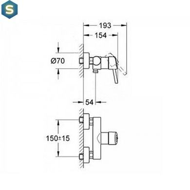 Смеситель для душа Grohe Concetto 32210000