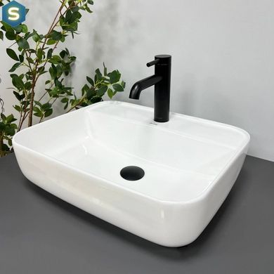 Умивальник (раковина) VBI RAGUSA WHITE накладний, Білий