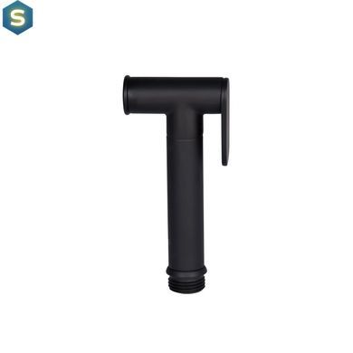 Лійка для гігієнічного душу Qtap Rucni округла QT889910842855OB Black Matt, Черный матовый