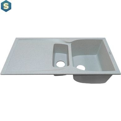 Кухонна мийка Adamant New Line Plus 975x495x235 світло-сірий 511223, Каппучино
