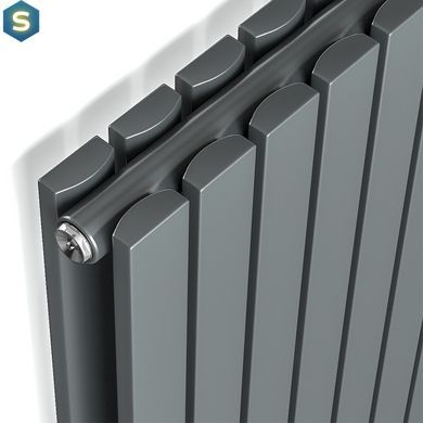 Радиатор дизайнерский Ideale Jolanda 12 5/1800/295 антрацит, Антрацит