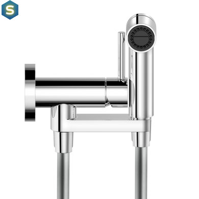 Набір гігієнічного душа прихованого монтажу Nobili Sanitary Fittings, Хром
