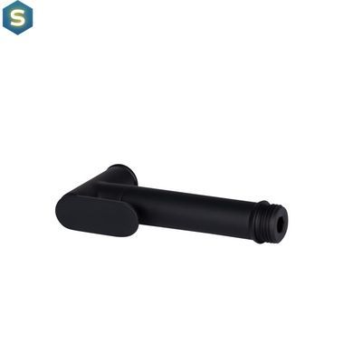 Лійка для гігієнічного душу Qtap Rucni округла QT889910842855OB Black Matt, Черный матовый