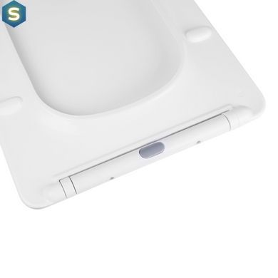 Унітаз-компакт Qtap Kalao безобідковий з сідінням Soft-close QT08221213AW
