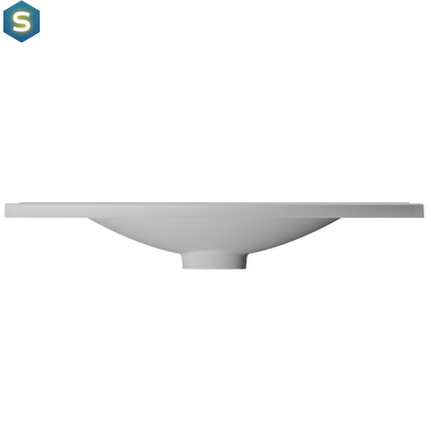 Раковина матовая врезная Amidicon Montana 100 1000x510 из литого камня MONTANA_100_MAT, Белый