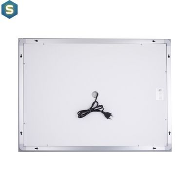 Дзеркало Qtap Cardinal 600х800 з LED-підсвічуванням Touch, з антизапотіванням, з димером температури кольору (3000-6500K) Reverse QT0478C6080