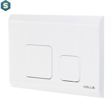 Клавиша смыва Volle Cuadro Evo белый 222114, Белый