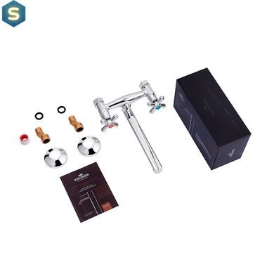 Смеситель для кухни настенный Kroner KRP Royce - C040 CV029051, Хром