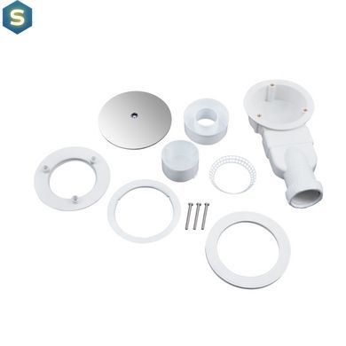 Душовий піддон Qtap Tern 309912C 90x90x12 см + сифон, Білий