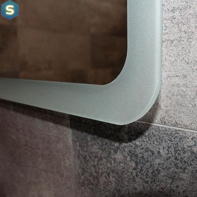 Дзеркало Dusel DE-M3011 80x65 см Сенсорне включення + підігрів + годинник / темп, Білий