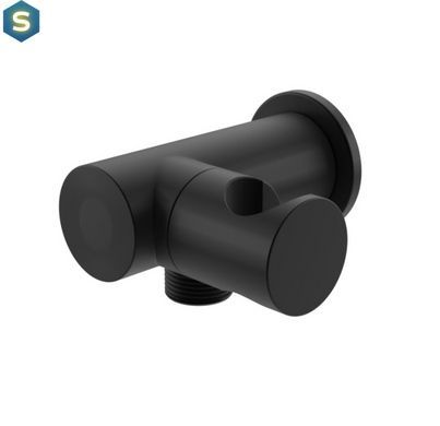 Душевая система Kohlman Experience 25 black + BOX скрытого монтажа QW210EBQ25, Черный матовый