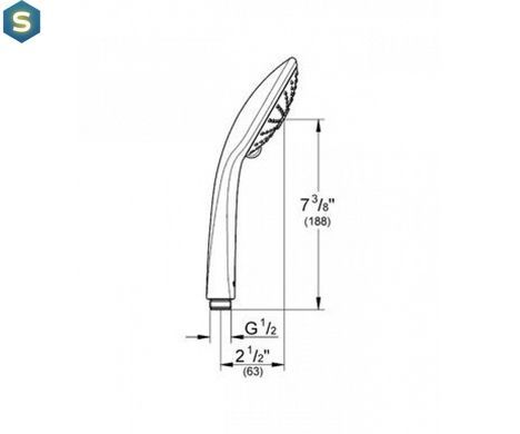 Ручной душ Grohe Euphoria Massage 27239000