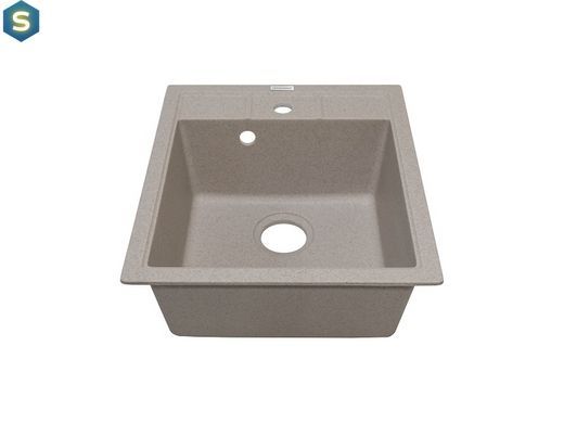 Кухонная мойка Adamant Brick 460x515x200 terra 000000459, Терра