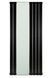 Дизайнерський радіатор Betatherm Mirror 1 H-1800 mm, L-759 mm нижнє підключення LE 1118/10 9005M 99, Черный матовый