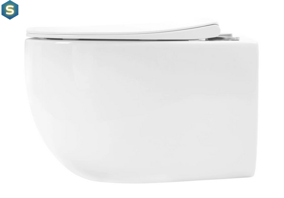 Підвісний унітаз Rea Lars White REA-C9500, Білий