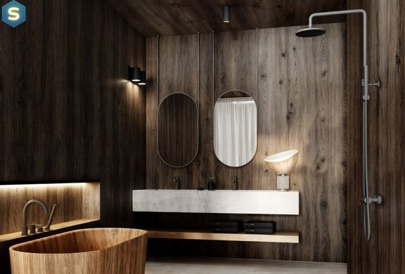Душова система Kohlman Axel graphite з термостатом QW273AG, Графит