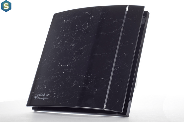 Витяжний вентилятор Soler&Palau Silent-100 CZ Marble Black Design - 4C