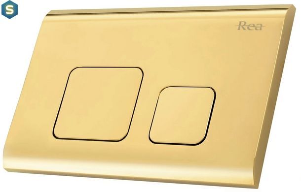 Кнопка смыва для инсталляции Rea F Light gold REA-E9853, Золотой