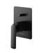Душевая система Kohlman Experience 25 black + BOX скрытого монтажа QW210EBQ25, Черный матовый