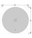 Зеркало Мойдодыр Eclipse 80x80 S с LED-подсветкой и сенсором