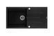 Кухонная мойка Granado Mora black shine 2601