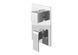 Душевая система Kohlman Saxo 20 chrome + BOX скрытого монтажа QW211SQ20-007, Хром