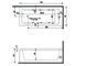 Ванна акрилова Gruppo Treesse Quadro 170x70 V0770