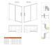Шторка для ванни Radaway Idea PN DWJ 160 10003160-01-01R права
