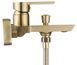 Змішувач для ванни Rea Argus brushed gold настінний з виливом REA-B6414, Золотий