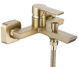Змішувач для ванни Rea Argus brushed gold настінний з виливом REA-B6414, Золотий