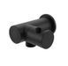 Душевая система Kohlman Experience 25 black + BOX скрытого монтажа QW210EBQ25, Черный матовый