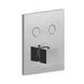 Термостат для душу на 2 споживача Paffoni Compact Box steel CPT518ST, Нержавіюча сталь