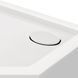 Душевой поддон Qtap Diamond 301112 100x100x12 см + сифон, Белый, Универсальная, белый, мелкий (до 20 см)