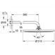 Верхний душ Grohe Rainshower 26066AL0