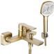 Змішувач для ванни Rea Argus brushed gold настінний з виливом REA-B6414, Золотий