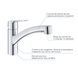Смеситель для кухни Grohe QuickFix Start 30531001, Хром