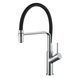 Смеситель для кухни Globus Lux Denver Flex GDF-32-00-01, Черный матовый