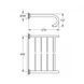Держатель для полотенца Grohe Essentials Authentic 40660001