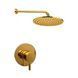 Душова система для ванни Paffoni Shower верхній душ &Oslash;300 мм honey gold KITLIG011HG300, Золотий